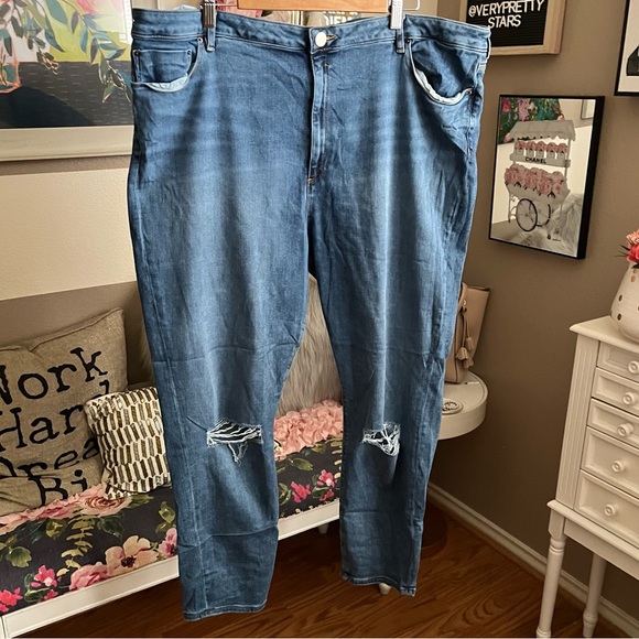 ASOS denim distressed jeans size 22 SKU 18 1069 - Picture 4 of 8